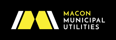Macon municipal utilities logo.