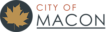 The city of macon logo.