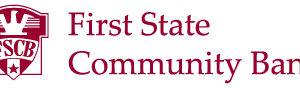 First state community bank logo.